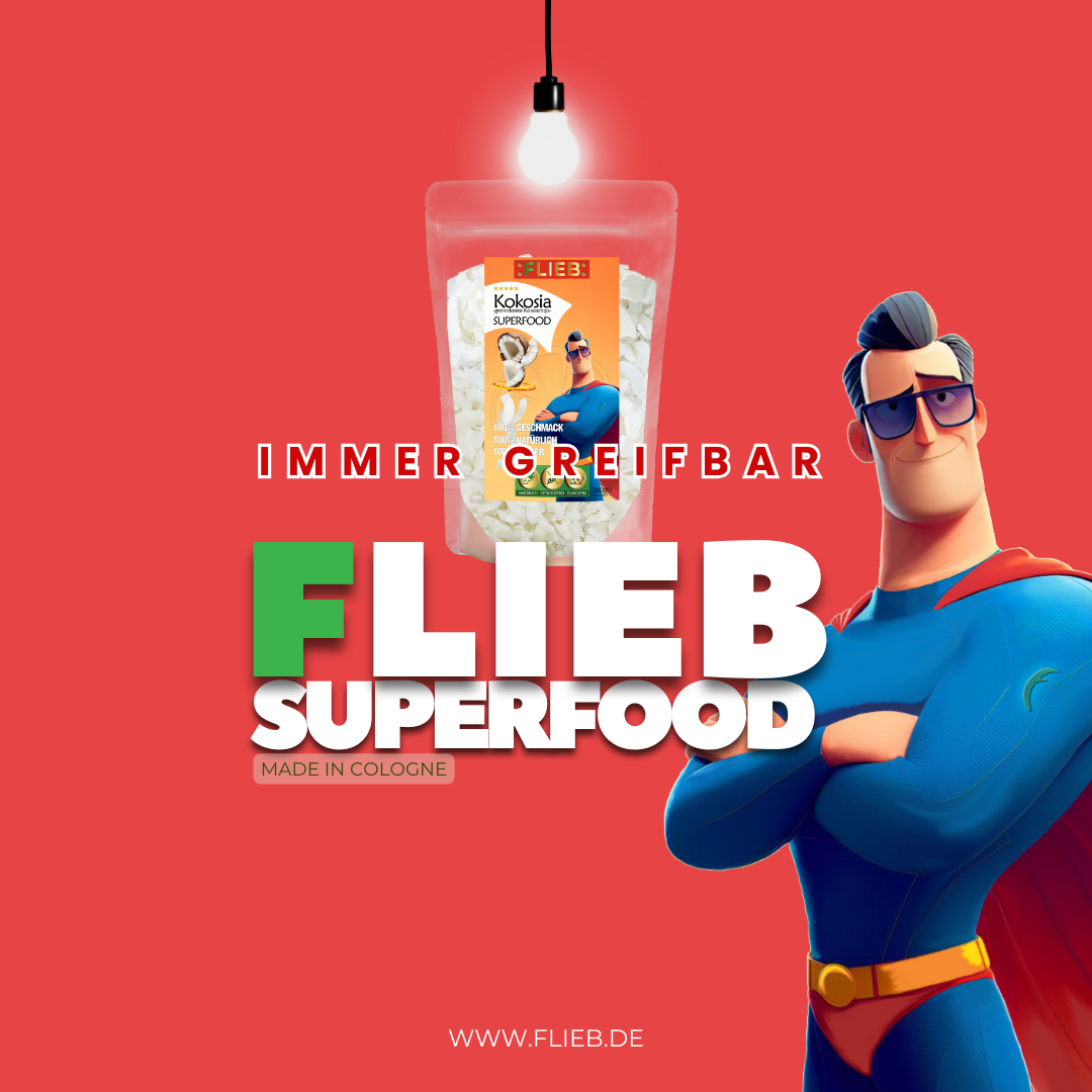 FLIEB Kokos für Superheldinnen und Superhelden